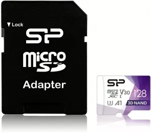 Карта памяти Silicon Power Superior Pro microSDXC 128Gb (SP0128GBSTXDU3V20AB) фото