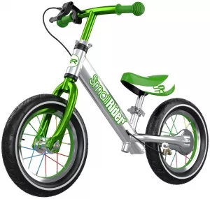 Беговел Small Rider Foot Racer AIR 3 (серебристый/зеленый) icon