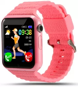 Детские умные часы Smart Baby Watch X10 Pink фото