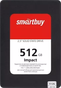 Жесткий диск SSD SmartBuy Impact (SBSSD-512GT-PH12-25S3) 512Gb фото