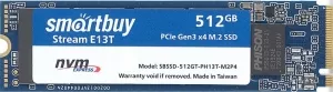 Жесткий диск SSD SmartBuy Stream E13T (SBSSD-512GT-PH13T-M2P4) 512Gb фото