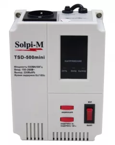 Стабилизатор напряжения Solpi-M TSD-500 mini фото
