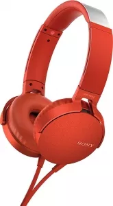 Наушники Sony MDR-XB550AP (красный) фото
