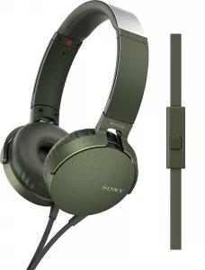 Наушники Sony MDR-XB550AP (зеленый) фото