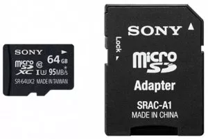 Карта памяти Sony microSDXC 64Gb (SR64UX2AT) фото