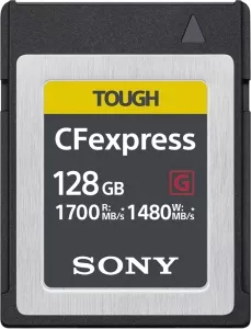 Карта памяти Sony TOUGH CFexpress 128Gb (CEB-G128) фото