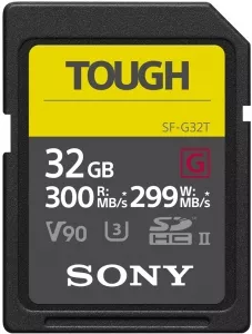 Карта памяти Sony TOUGH SDHC 32Gb (SF-G32T) фото