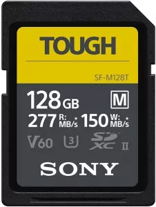 Карта памяти Sony TOUGH SDXC 128Gb (SF-M128T) фото