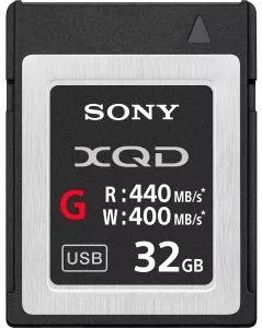 Карта памяти Sony XQD G Series 32Gb (QD-G32E) фото