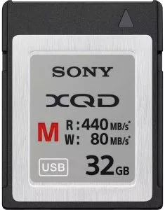 Карта памяти Sony XQD M Series 32Gb (QD-M32) фото