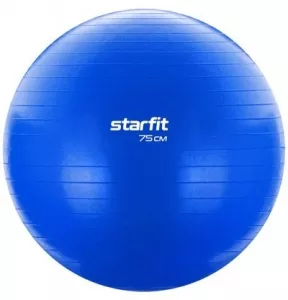 Гимнастический мяч Starfit Core GB-104 75см Антивзрыв (темно-синий) фото