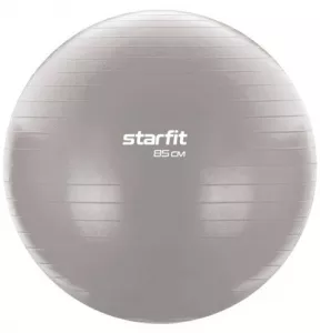 Гимнастический мяч Starfit Core GB-104 85см Антивзрыв (тепло-серый пастель) фото
