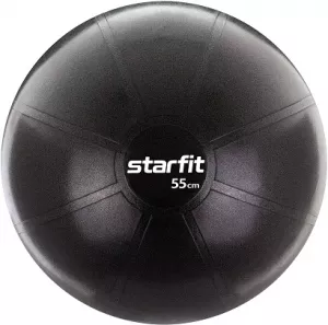Фитбол Starfit PRO GB-107 55 см Black Антивзрыв фото