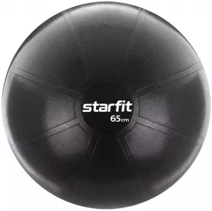 Фитбол Starfit PRO GB-107 65 см Black Антивзрыв фото