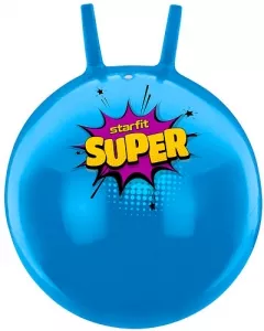 Фитбол Starfit Super GB-0401 с рожками 45 см blue фото