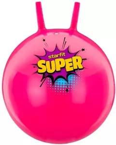 Фитбол Starfit Super GB-0401 с рожками 45 см pink фото