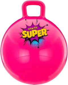 Фитбол Starfit Super GB-0401 с ручкой 45 см pink фото
