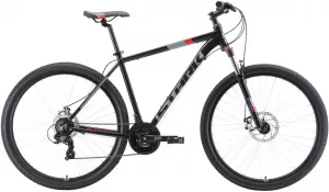 Велосипед Stark Hunter 27.2+ HD (черный/красный/серый, 2019) фото