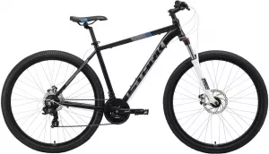 Велосипед Stark Hunter 29.2 D (черный/серый/синий, 2019) фото