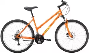 Велосипед Stark Luna 26.1 D ST р.16 2021 (оранжевый/желтый) фото