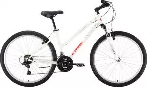 Велосипед Stark Luna 26.1 V ST р.14.5 2022 (белый/красный) фото