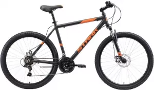 Велосипед Stark Outpost 26.1 D р.18 2021 (черный/оранжевый) фото
