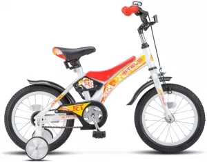 Велосипед детский Stels Jet 14 Z010 (белый/красный, 2018) фото