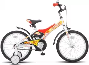 Велосипед детский Stels Jet 18 Z010 (белый/красный, 2018) фото