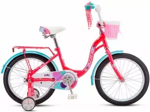 Детский велосипед Stels Jolly 18 V010 (красный/голубой, 2019) фото