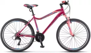 Велосипед Stels Miss 5000 V 26 K010 р.18 2021 (красный/розовый) фото