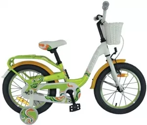 Велосипед детский Stels Pilot 190 16 V030 (зеленый/желтый/белый, 2018) фото