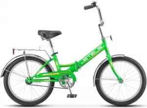 Велосипед Stels Pilot 310 20 Z011 2022 (зеленый/желтый) фото