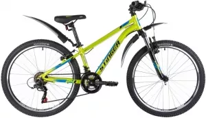 Велосипед Stinger Element STD 24 (2020) Green 24AHV.ELEMSTD.14GN0 фото