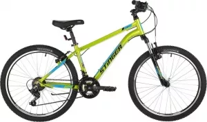 Велосипед Stinger Element STD 24 р.14 2021 (салатовый) фото