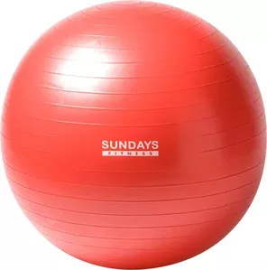 Гимнастический мяч Sundays Fitness IR97403-75 (красный) фото