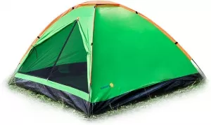 Палатка Sundays Simple 2 (зеленый/желтый) фото