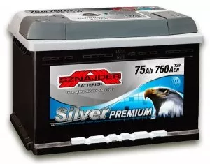 Аккумулятор Sznajder Silver Premium R+ (75Ah) фото