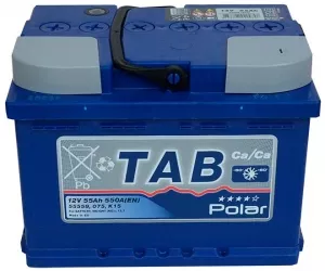 Аккумулятор TAB Polar Blue L+ (55Ah) фото