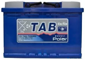 Аккумулятор TAB Polar Blue R+ (75Ah) фото