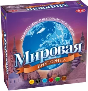 Настольная игра Tactic Мировая викторина фото