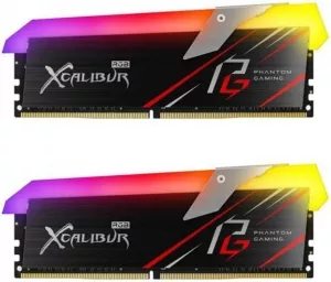 Комплект памяти Team Group XCALIBUR Phantom Gaming RGB TF8D432G3200HC16CDC01 DDR4 PC4-25600 2x16Gb фото
