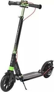 Самокат Tech Team City Scooter Disk Brake 2022 (черный/зеленый) фото