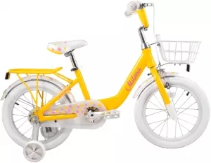 Детский велосипед Tech Team Milena 16 2020 yellow фото