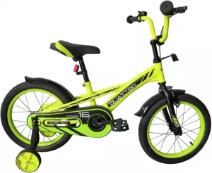 Детский велосипед Tech Team Quattro 12 2020 neon green фото