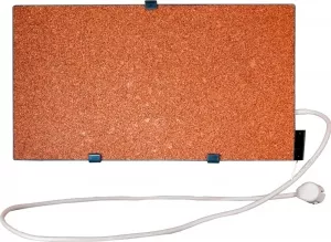 Инфракрасный обогреватель ТеплопитБел кварцевый 0.35 кВт с терморегулятором (красный, настенный) фото