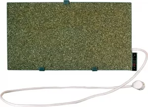 Инфракрасный обогреватель ТеплопитБел кварцевый 0.35 кВт с терморегулятором (зеленый, настенный) фото