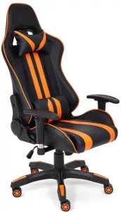 Кресло TetChair iCar (черный/оранжевый) фото