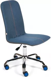 Кресло Tetchair Rio (синий/серый) фото