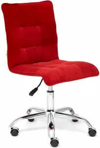 Кресло Tetchair Zero (флок, бордовый) фото