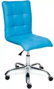 Кресло Tetchair Zero (кожзам, голубой) фото